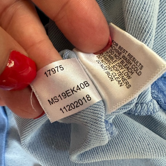 Peter Millar Perth Melange performance 1/4 zip blue Large golf outdoor LSCC 1908 - Picture 4 of 9